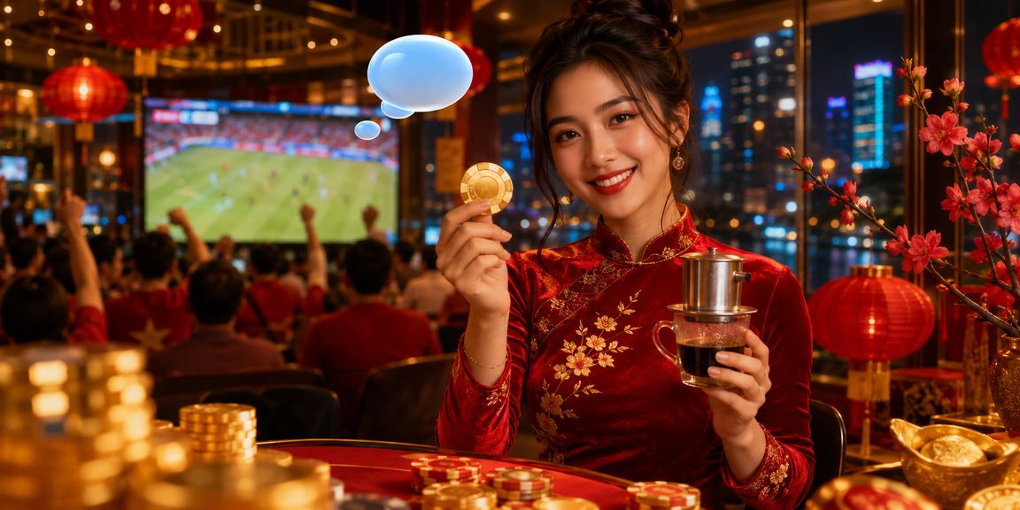 Người chơi Hà Nội kiểm tra lệnh rút tiền VIP trong quán cà phê