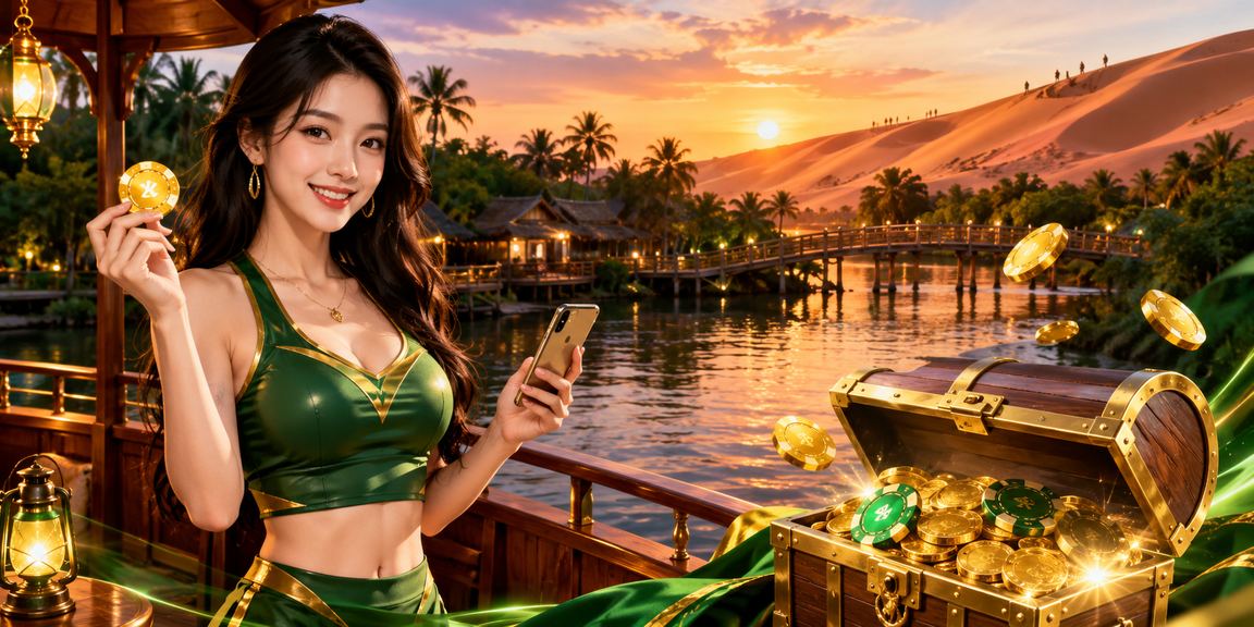 Người dùng trải nghiệm casino trên điện thoại tại bãi biển Mũi Né Việt Nam