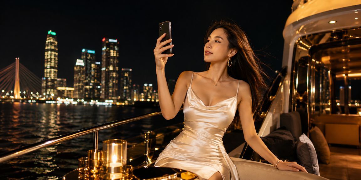 Người chơi Sài Gòn truy cập casino di động tại quán cà phê buổi tối